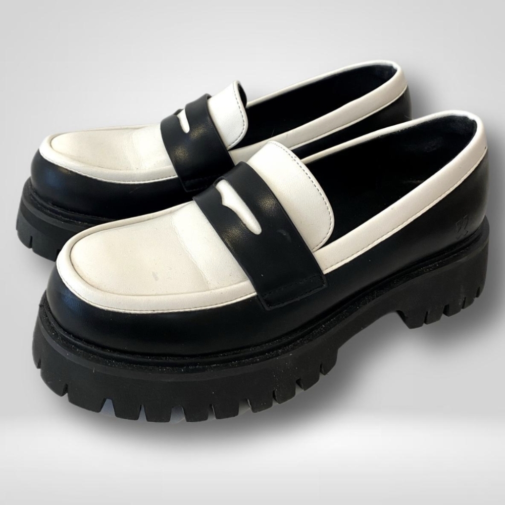 Koi Footwear Birch Monochrome Loafers